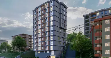 Multilevel apartments 1 bedroom with balcony, with furniture, with elevator in Marmara Region, Turkey