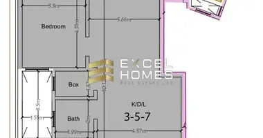 Apartamento 3 habitaciones en Mosta, Malta