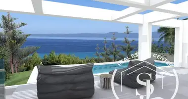 Villa 4 chambres avec Fenêtres double vitrage, avec Balcon, avec Vue sur la mer dans Pefkochori, Grèce