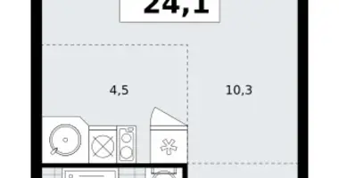 Appartement 1 chambre dans South-Western Administrative Okrug, Fédération de Russie