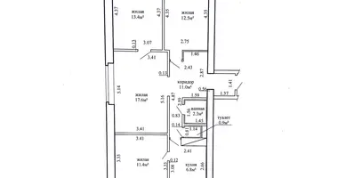 Apartamento 4 habitaciones en Minsk, Bielorrusia