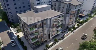 Penthouse 3 pokoi z Okna z podwójnymi szybami, z Balkon, z Meble w Muratpasa, Turcja