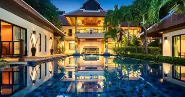 Villa 4 bedrooms with Double-glazed windows, with Furnitured, with Air conditioner in Phuket, Thailand