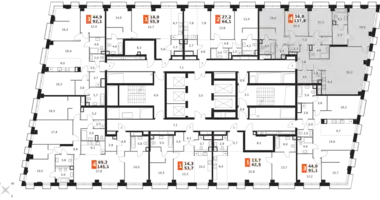 Apartamento 5 habitaciones en North-Western Administrative Okrug, Rusia