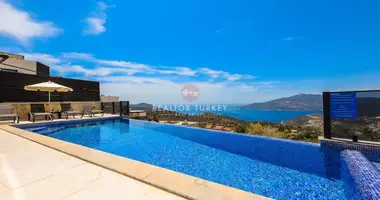 3 room house with furniture, with air conditioning, with sea view in Kas, Turkey