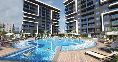 Penthouse 2 bedrooms with Balcony, with Air conditioner, with Sea view in Alanya, Turkey