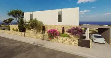 Вилла 3 комнаты  с видом на море, с бассейном, с видом на горы в Пейя, Кипр