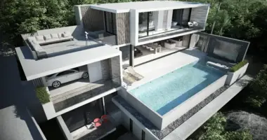 Villa 3 chambres avec Fenêtres double vitrage, avec Meublesd, avec Climatiseur dans Phuket, Thaïlande