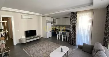 2 room apartment with swimming pool, with sauna, gym in Alanya, Turkey