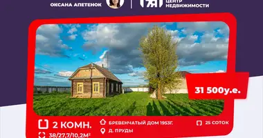 Maison 2 chambres dans Liebiedzieuski sielski Saviet, Biélorussie