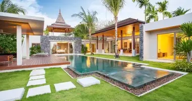 Villa 3 bedrooms with Double-glazed windows, with Furnitured, with Air conditioner in Phuket, Thailand