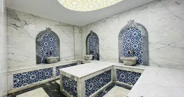 Mieszkanie 3 pokoi z winda, z basen, z sauna w Alanya, Turcja