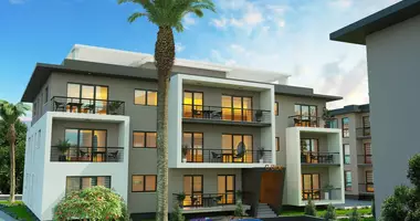 Penthouse 2 Zimmer mit Balkon, mit Klimaanlage, mit Meerblick in Motides, Nordzypern