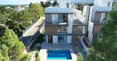 Вилла 4 комнаты  с балконом, с мебелью, с кондиционером в Мотидес, Северный Кипр