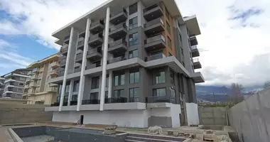 Penthouse 3 Zimmer mit Balkon, mit Klimaanlage, mit Meerblick in Mahmutlar, Türkei