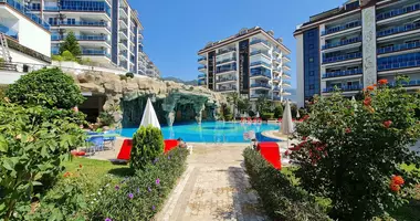 Apartamento 3 habitaciones con ascensor, con vista al mar, con la piscina en Alanya, Turquía
