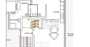 Apartamento 2 habitaciones en Gzira, Malta