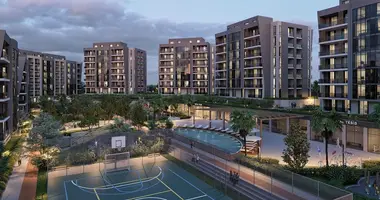 Квартира 3 спальни с балконом, с видом на горы, с парковка в Kozluca, Турция