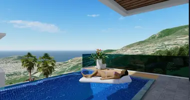 Villa 9 bedrooms with Balcony, with Air conditioner, with Sea view in Alanya, Turkey