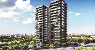 4 room apartment with balcony, with furniture, with elevator in Toroslar, Turkey