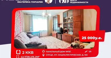 Apartamento 2 habitaciones en Slutsk, Bielorrusia