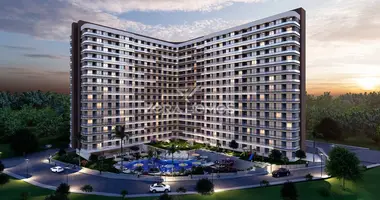 Apartamento 2 habitaciones con aparcamiento, con ascensor, con vista al mar en Uectepe, Turquía