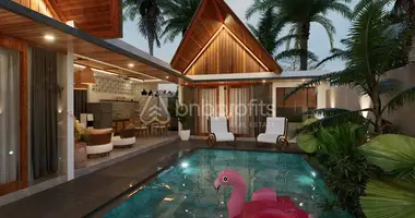 Villa 2 bedrooms with Balcony, with Furnitured, with Air conditioner in Denpasar, Indonesia