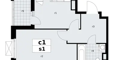 Appartement 1 chambre dans poselenie Sosenskoe, Fédération de Russie