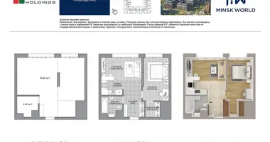 Apartamento 1 habitación en cyzevicki siel ski Saviet, Bielorrusia