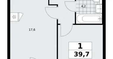 Appartement 1 chambre dans poselenie Sosenskoe, Fédération de Russie