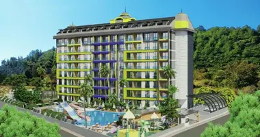 Penthouse 2 chambres avec Piscine, avec Gym, avec Aire de jeux pour enfants dans Gazipasa, Turquie