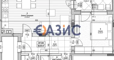 Appartement 1 chambre dans Nessebar, Bulgarie