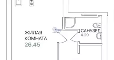 2 room apartment in Svetlogorsk, Russia