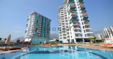 1 room apartment with balcony, with elevator, with sea view in Yaylali, Turkey
