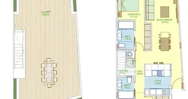 Бунгало 4 комнаты  с террасой, у моря, с кредитом / ипотекой в Santa Pola, Испания