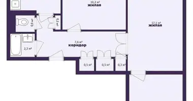Appartement 3 chambres dans Salihorsk, Bélarus