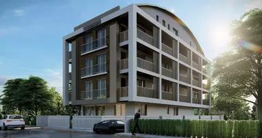 Ático 3 habitaciones con balcón, con airea acondicionado, con estacionamiento en Mediterranean Region, Turquía