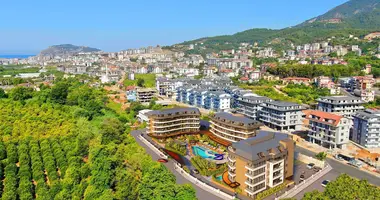 Penthouse 4 Zimmer mit Balkon, mit Bergblick, mit Parken in Alanya, Türkei