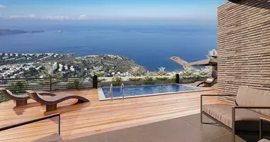 Villa 4 Zimmer mit Balkon, mit Klimaanlage, mit Meerblick in Dagbelen, Türkei