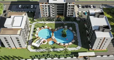 1 room apartment with balcony, with air conditioning, with parking in Kepez, Turkey