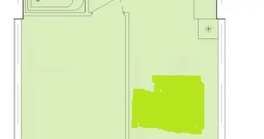 Apartamento 1 habitación en Odesa, Ucrania