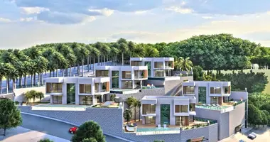 Villa 3 chambres avec Vue sur la mer, avec Piscine, avec Garage dans Avsallar, Turquie