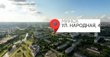 Apartamento 2 habitaciones en Minsk, Bielorrusia