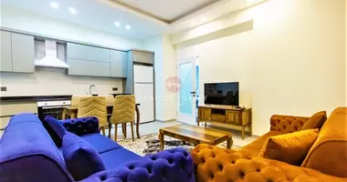 1 room apartment with furniture, with elevator, with air conditioning in Mahmutlar, Turkey