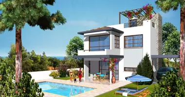 Villa 4 Zimmer mit Schwimmbad, mit Bergblick in Souni-Zanatzia, Cyprus