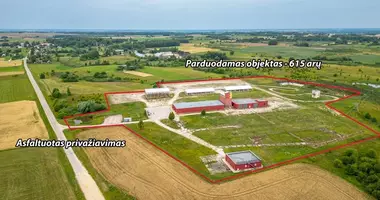 Nieruchomości komercyjne 3 000 m² w Palobis, Litwa