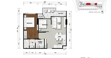 1 bedroom apartment in Ban Bang Thao, Thailand