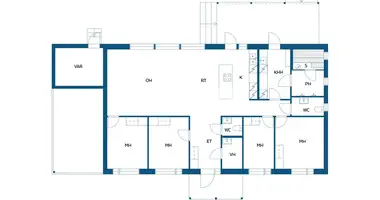 Haus 5 zimmer in Haaparinne, Finnland