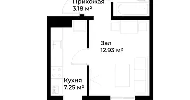 Kvartira 1 xona _just_in Toshkent, O‘zbekiston