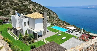 Villa 3 bedrooms with Sea view, with Swimming pool, with Mountain view in Schisma Eloundas, Greece